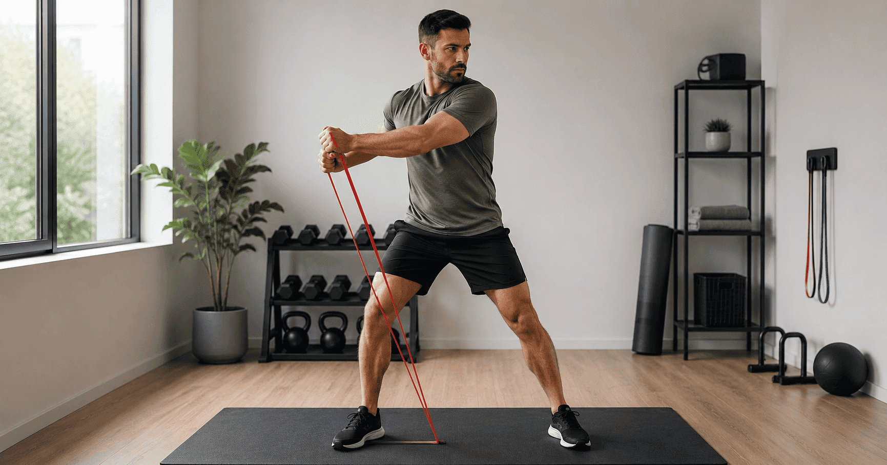 Domači fitnes z elastikami: učinkovite vaje za celo telo